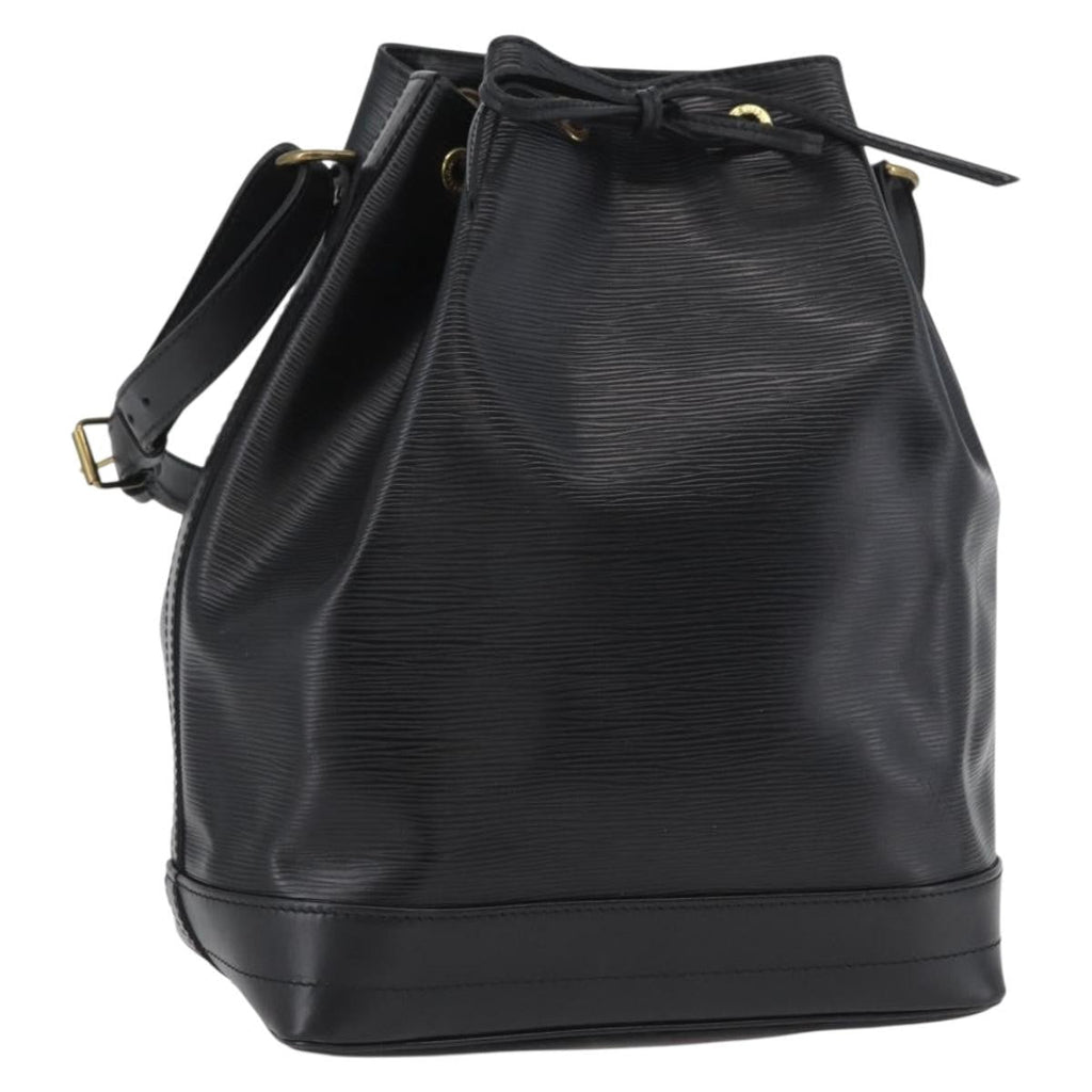 Louis Vuitton Noe Handbag Epi Leather Black Leather Shoulder Bag Bag (Pre-Owned)
