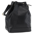 Louis Vuitton Noe Handbag Epi Leather Black Leather Shoulder Bag Bag (Pre-Owned)