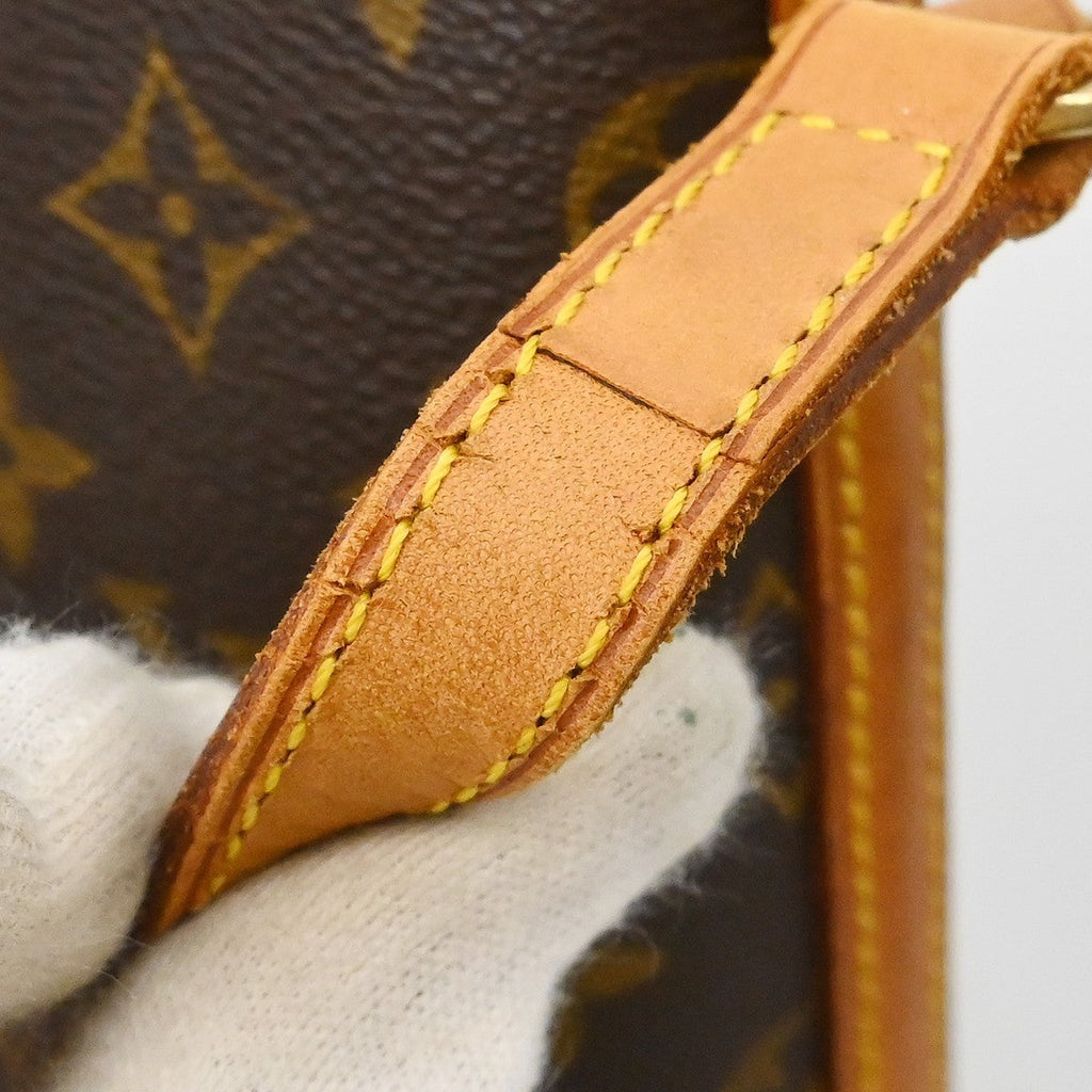 Louis Vuitton Drouot Handbag Monogram Canvas Brown Canvas Shoulder Bag Bag (Pre-Owned)