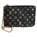 Louis Vuitton Pochette Clés Nm Monogram Multicolor Canvas Black Canvas Wallets Accessory (Pre-Owned)
