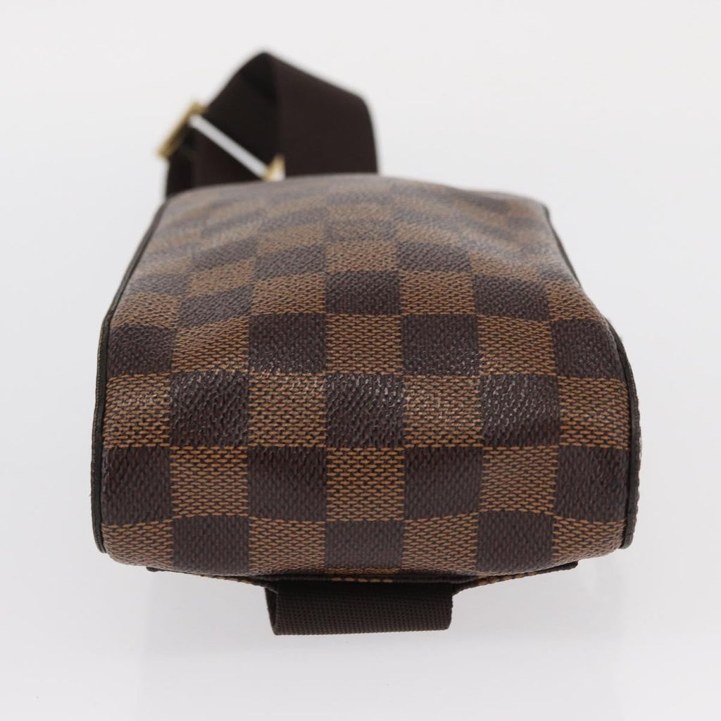 Louis Vuitton Geronimos Waist Bag Damier Brown Canvas Clutche & Pouche Bag (Pre-Owned)
