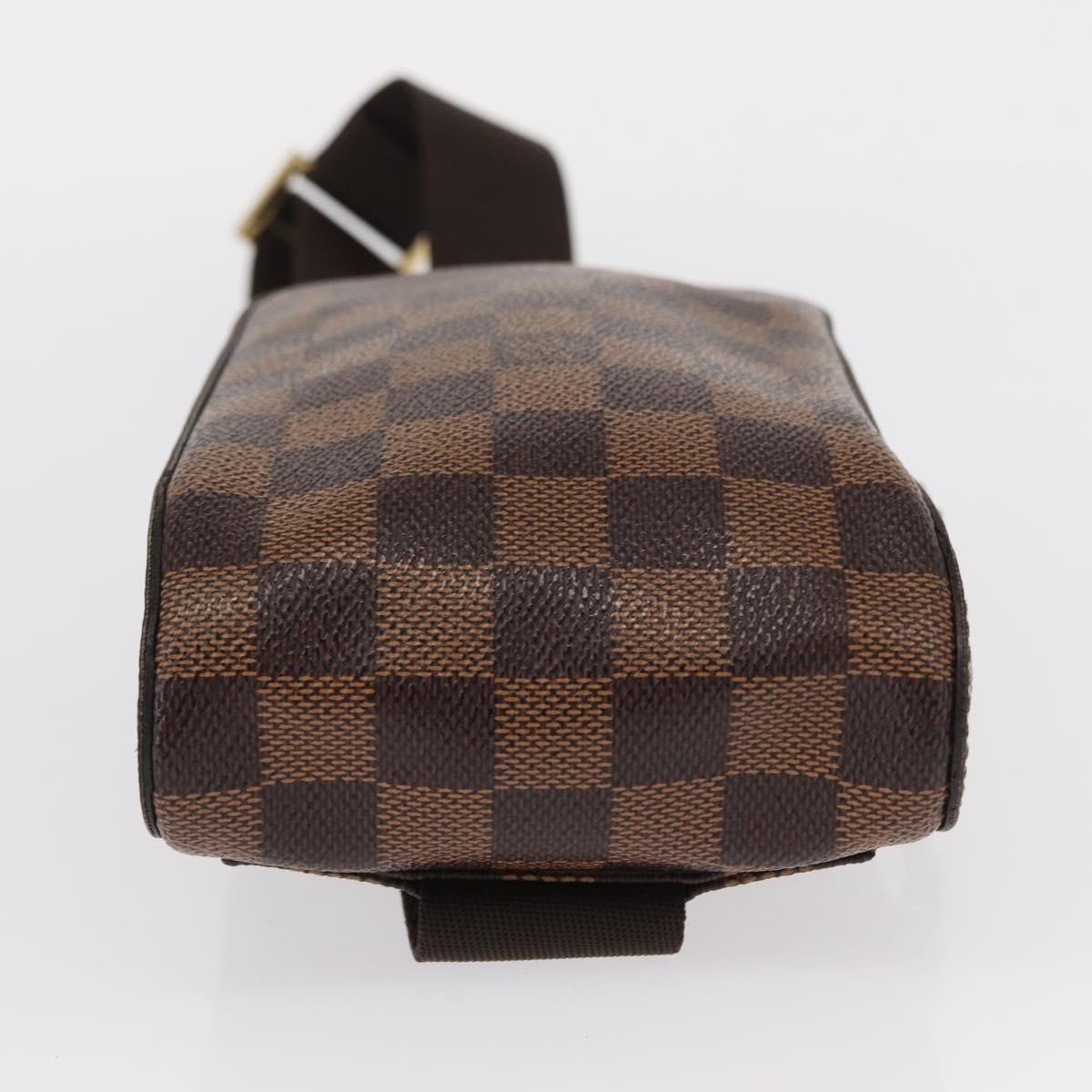 Louis Vuitton Geronimos Waist Bag Damier Brown Canvas Clutche & Pouche Bag (Pre-Owned)