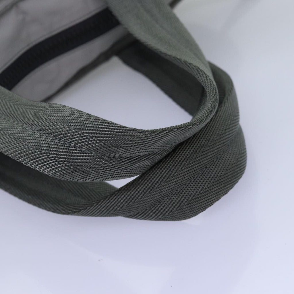 Prada Sport Tote Bag Nylon Gray Nylon Tote Bag Bag (Pre-Owned)
