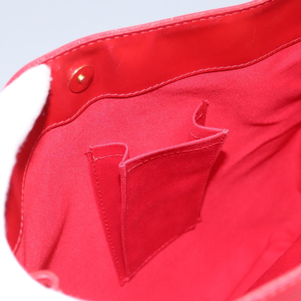 Louis Vuitton Mandara Handbag Epi Leather Red Leather Shoulder Bag Bag (Pre-Owned)