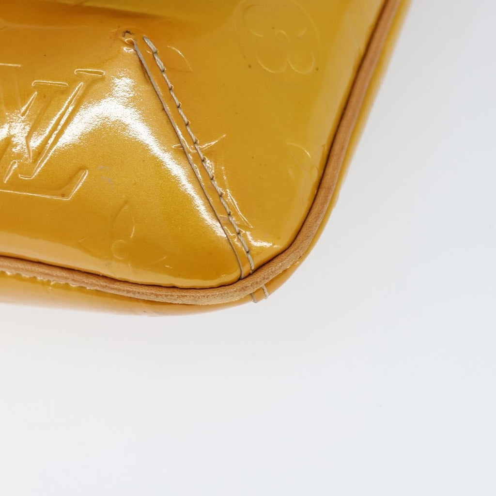 Louis Vuitton Thompson Street Handbag Monogram Vernis Beige Patent_Leather Shoulder Bag Bag (Pre-Owned)
