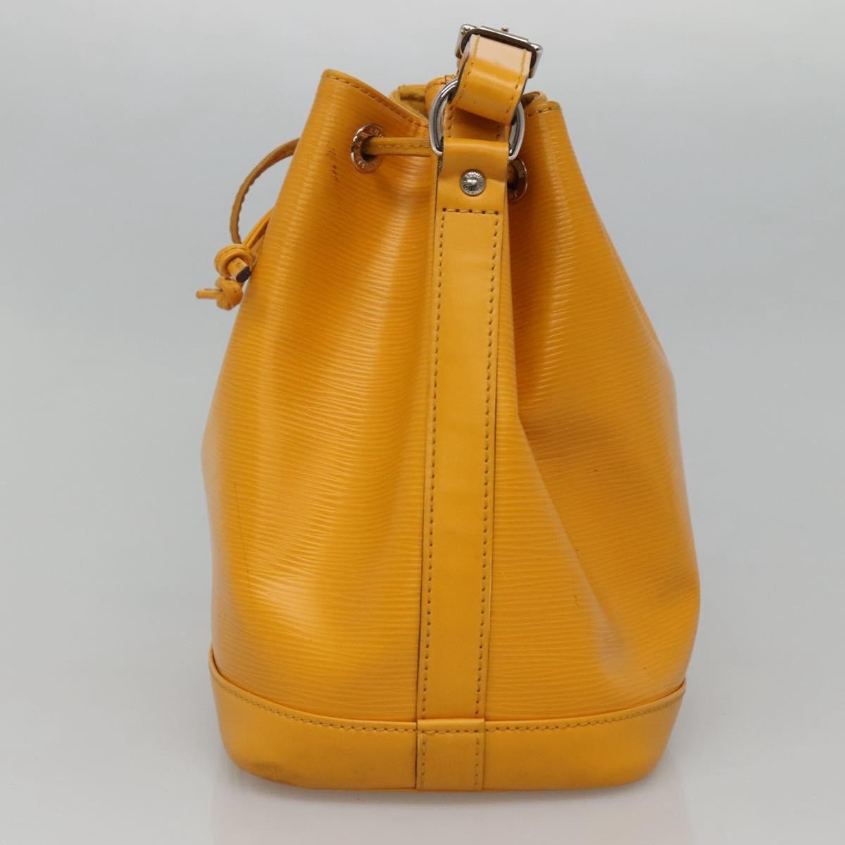 Louis Vuitton Petit Noe Nm Handbag Epi Leather Yellow Leather Shoulder Bag Bag (Pre-Owned)