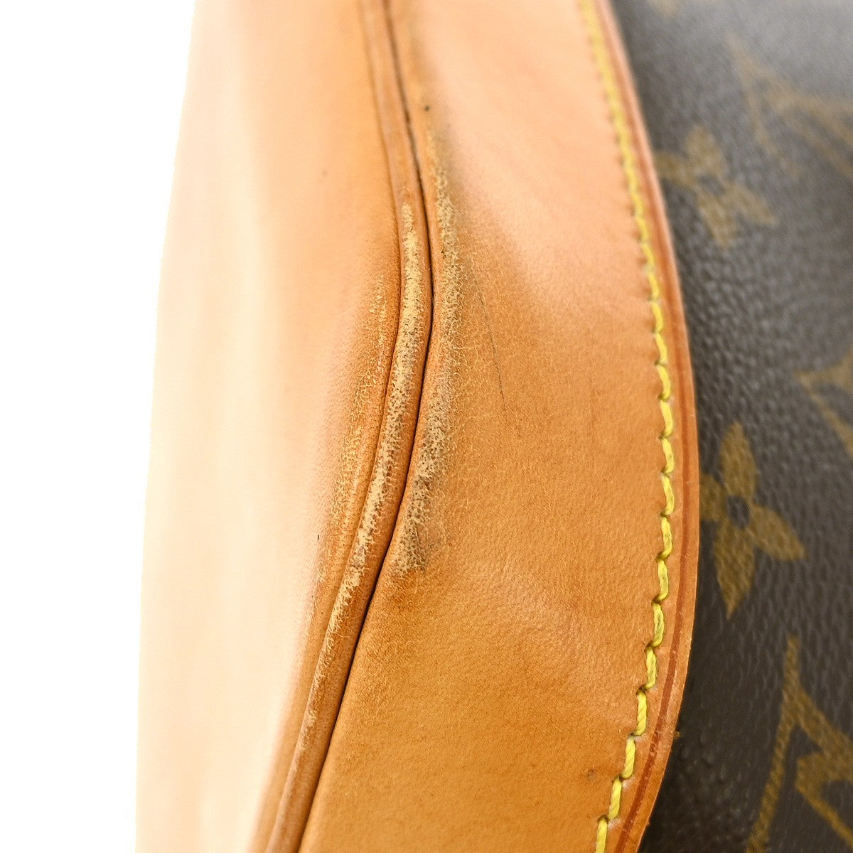 Louis Vuitton Alma Handbag Monogram Canvas Brown Canvas Handbag (Pre-Owned)