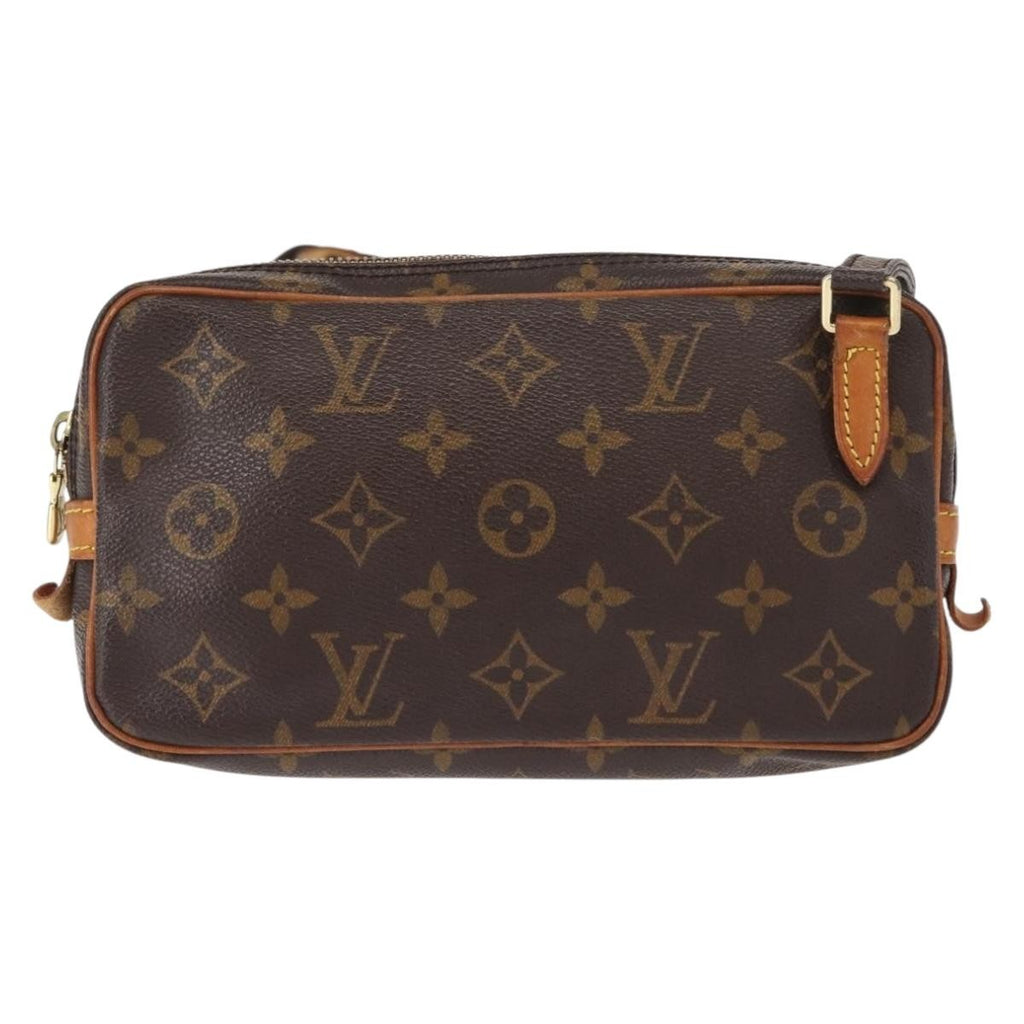 Louis Vuitton Pochette Marly Bandouliere Bag Monogram Canvas Brown Canvas Shoulder Bag Bag (Pre-Owned)