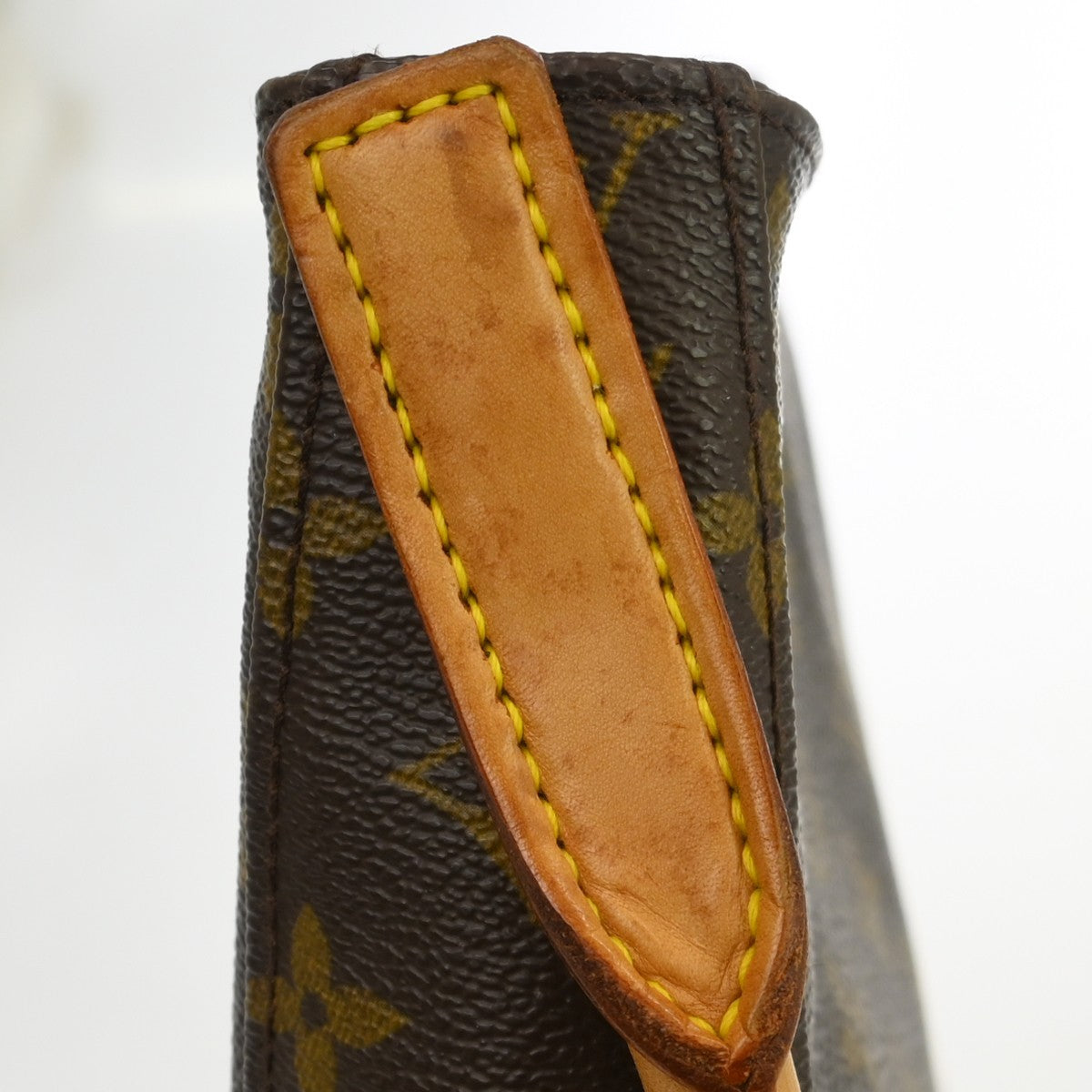 Louis Vuitton Monogram Looping Handbag Monogram Canvas Brown Canvas Shoulder Bag Bag (Pre-Owned)