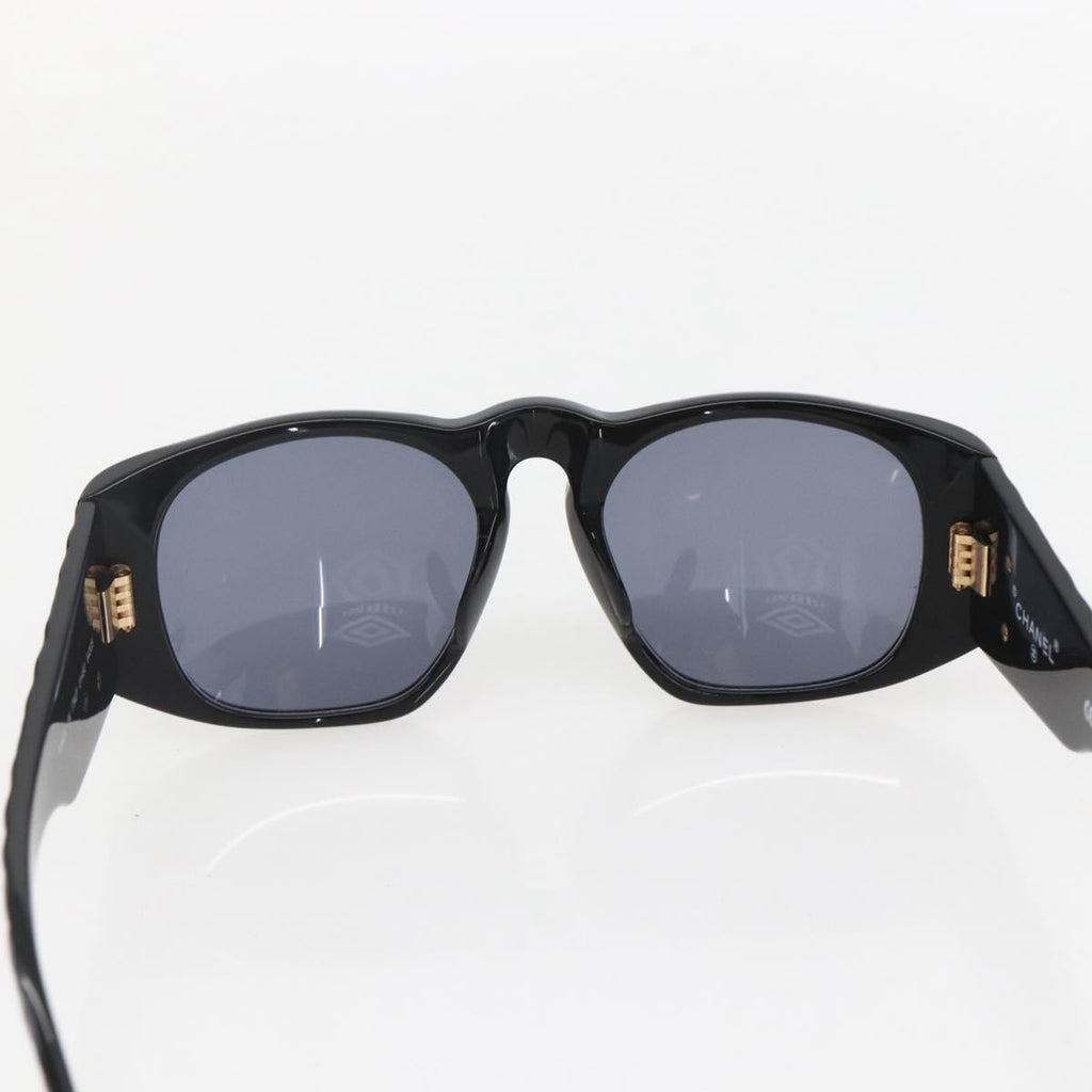 Chanel Cc Logo Matelasse Sunglasses Eye Wear Plastic Black Plastic Sunglasse Accessory (Pre-Owned)