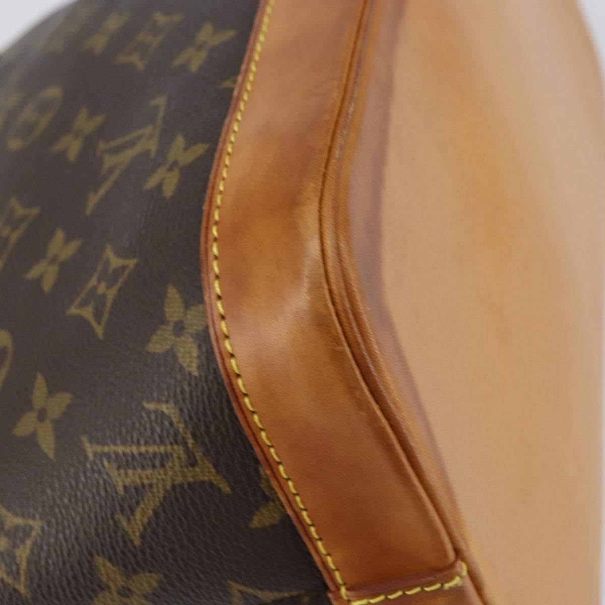 Louis Vuitton Alma Handbag Monogram Canvas Brown Canvas Handbag (Pre-Owned)