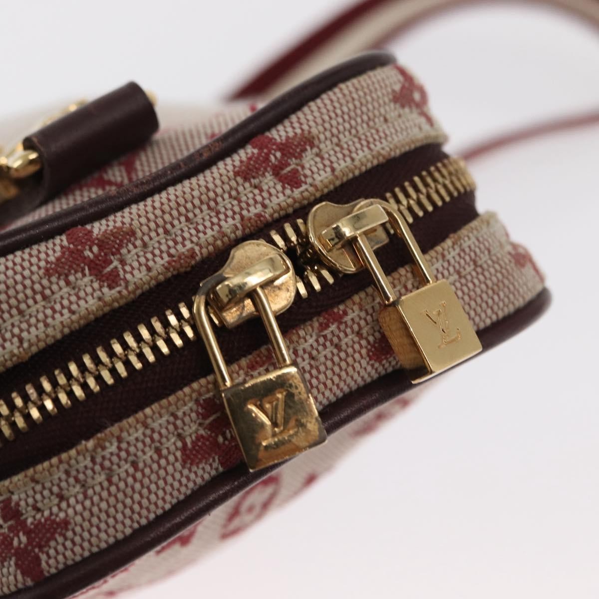 Louis Vuitton Camera Bag Mini Lin Red Canvas Clutche & Pouche Bag (Pre-Owned)