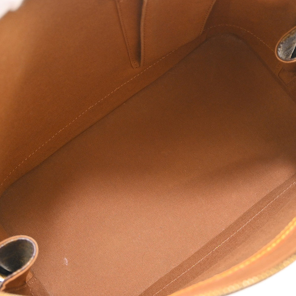 Louis Vuitton Vintage Alma Handbag Monogram Canvas Brown Canvas Handbag (Pre-Owned)
