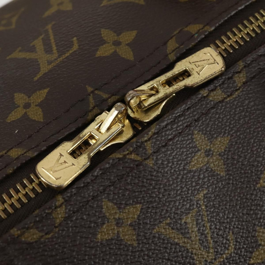 Louis Vuitton Keepall Bag Monogram Canvas Brown Canvas Travel Bag Bag (Pre-Owned)