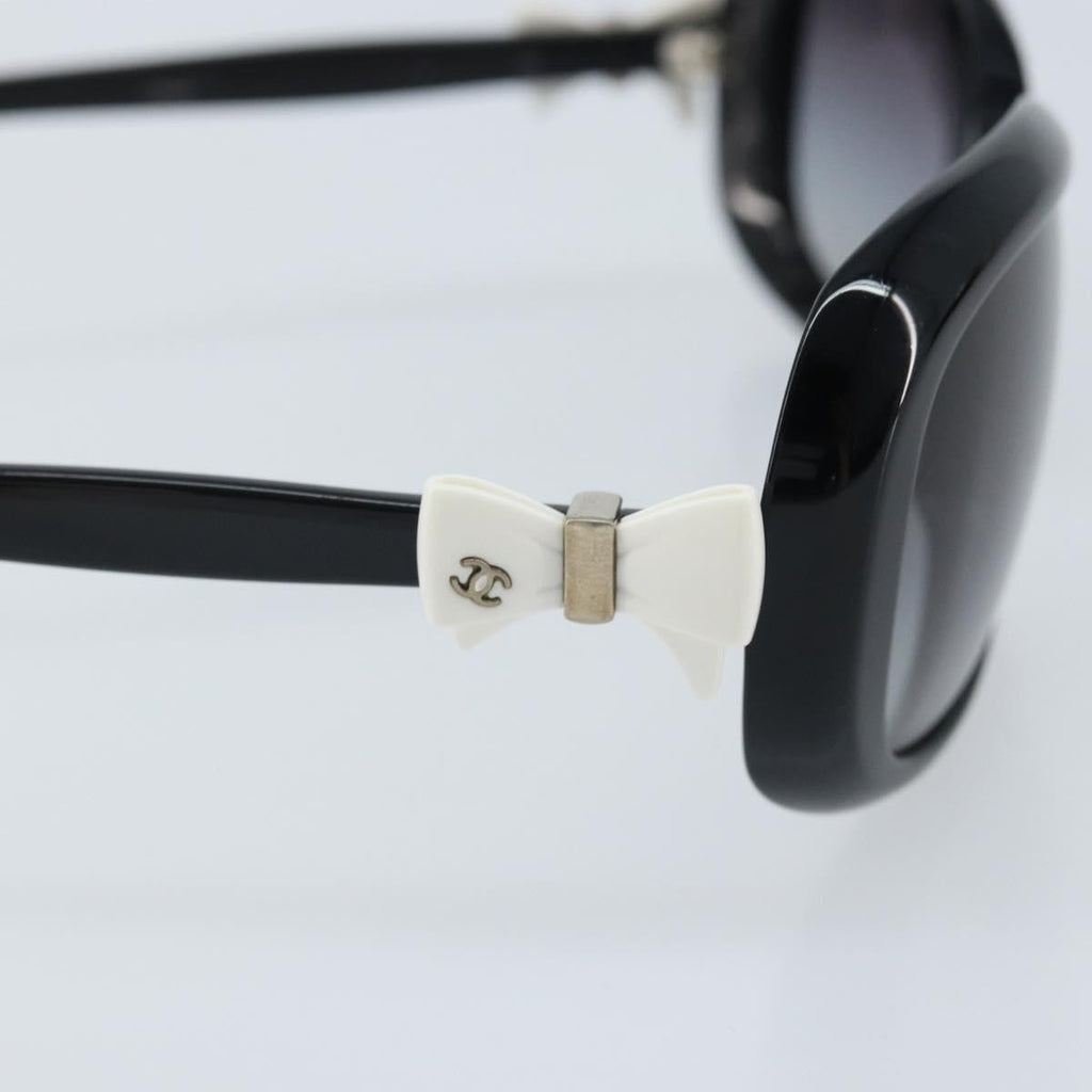 Chanel Logo Cc Sunglasses Plastic Black Plastic Sunglasse Accessory (Pre-Owned)