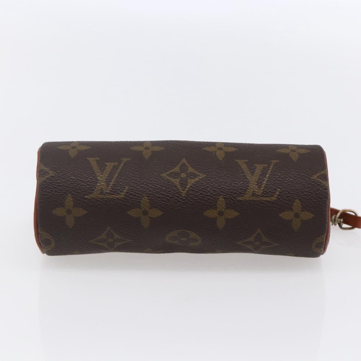 Louis Vuitton Papillon Pochette Monogram Canvas Brown Canvas Clutche & Pouche Bag (Pre-Owned)