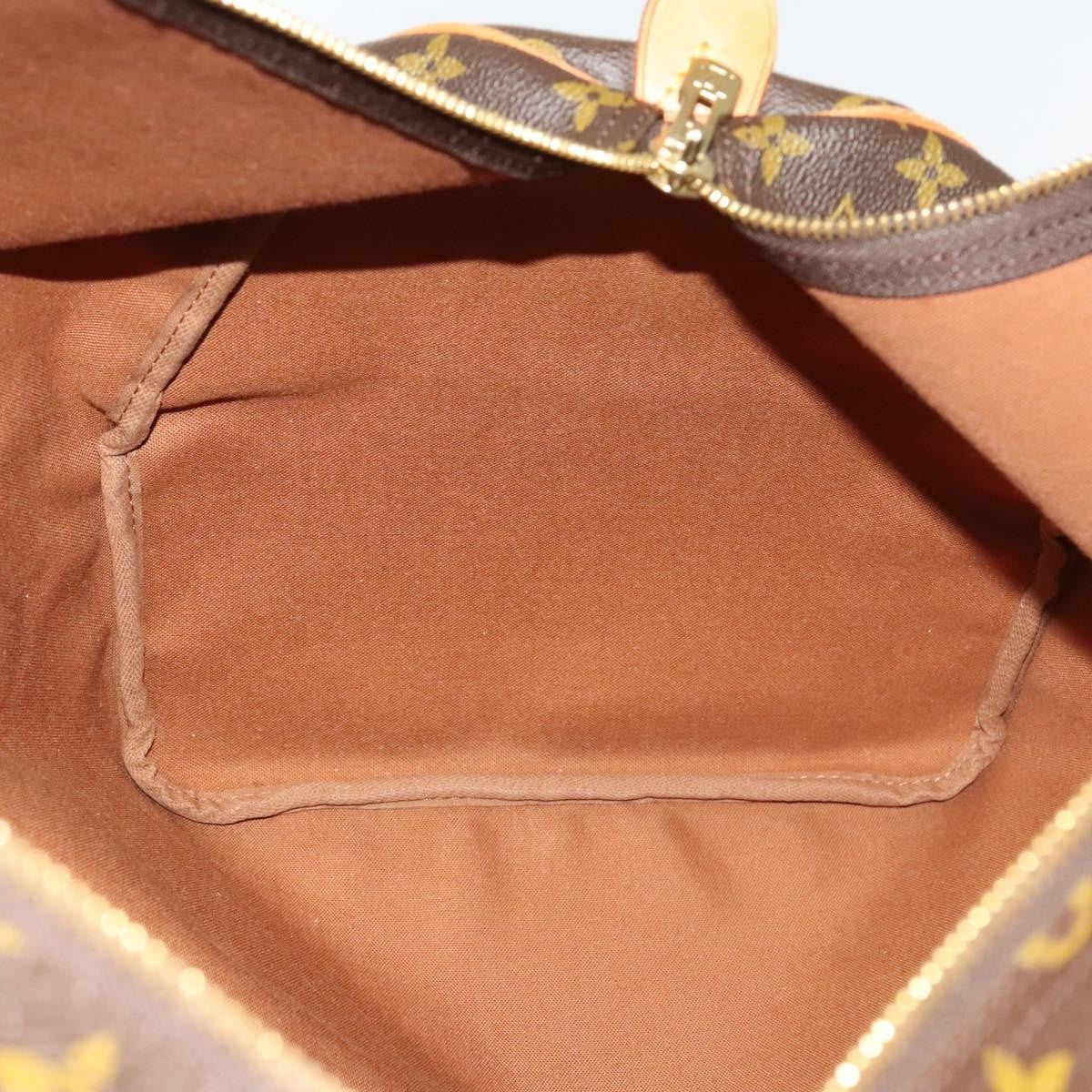 Louis Vuitton Keepall Bag Monogram Canvas Brown Canvas Travel Bag Bag (Pre-Owned)