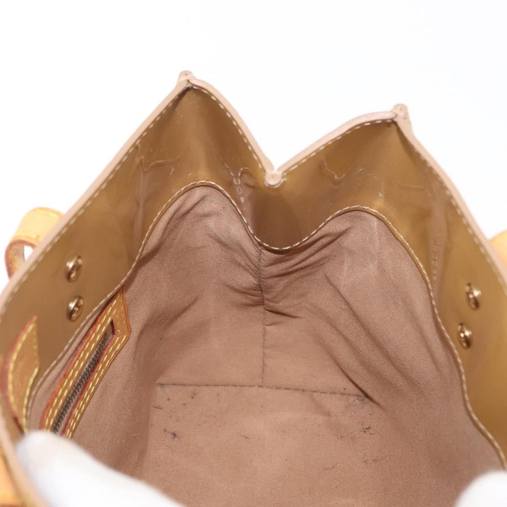 Louis Vuitton Reade Handbag Monogram Vernis Brown Patent_Leather Tote Bag Bag (Pre-Owned)