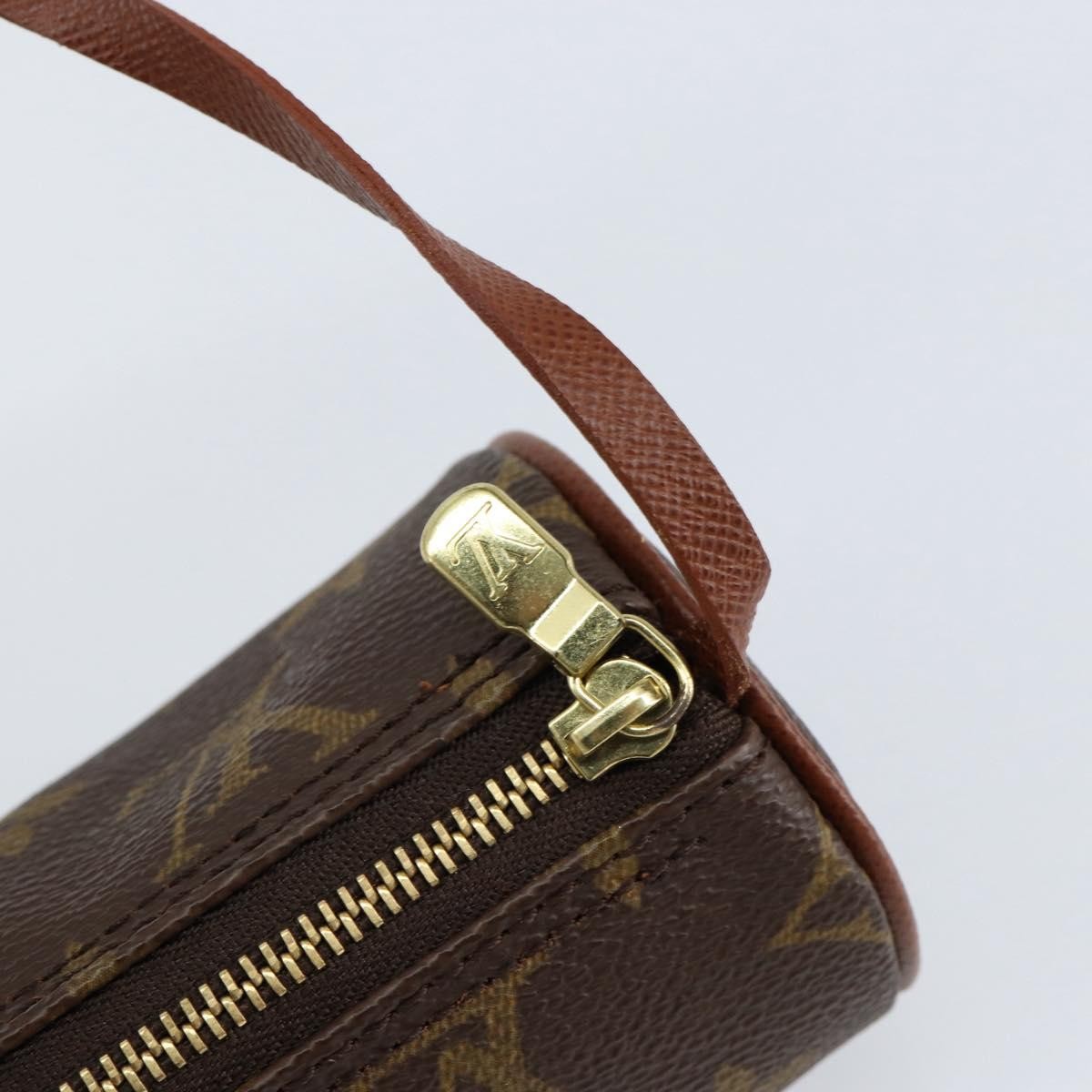 Louis Vuitton Papillon Pochette Monogram Canvas Brown Canvas Clutche & Pouche Bag (Pre-Owned)