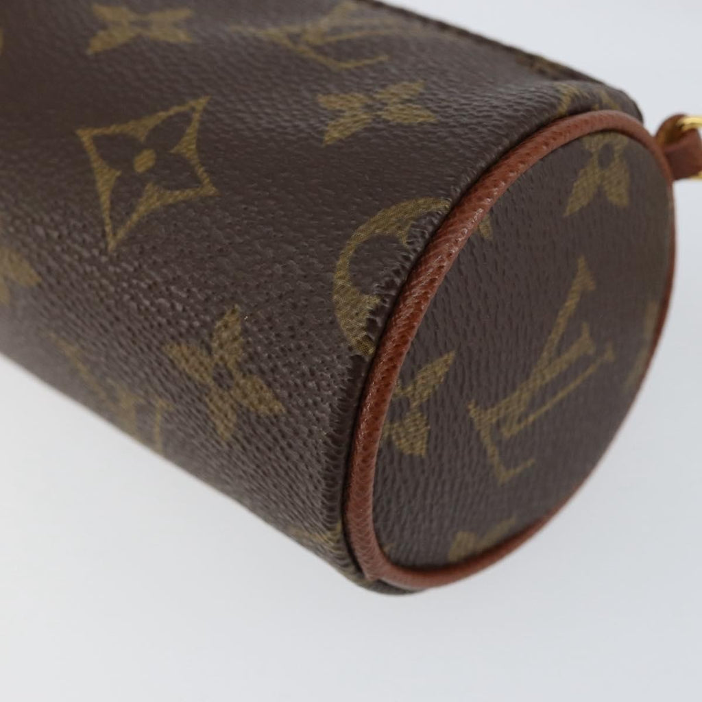 Louis Vuitton Papillon Pochette Monogram Canvas Brown Canvas Clutche & Pouche Bag (Pre-Owned)