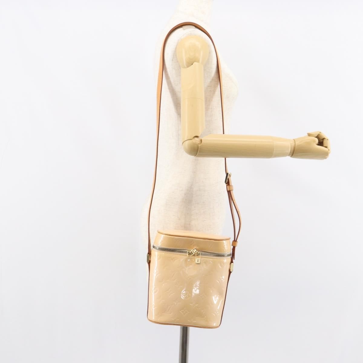 Louis Vuitton Sullivan Handbag Monogram Vernis Pink Patent_Leather Shoulder Bag Bag (Pre-Owned)