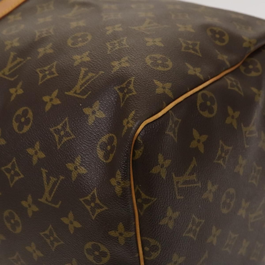 Louis Vuitton Keepall Bag Monogram Canvas Brown Canvas Travel Bag Bag (Pre-Owned)