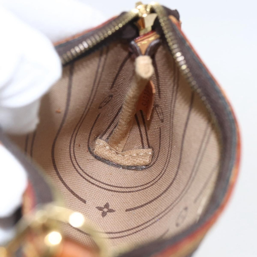 Louis Vuitton Delightful Pochette Monogram Canvas Brown Canvas Clutche & Pouche Bag (Pre-Owned)