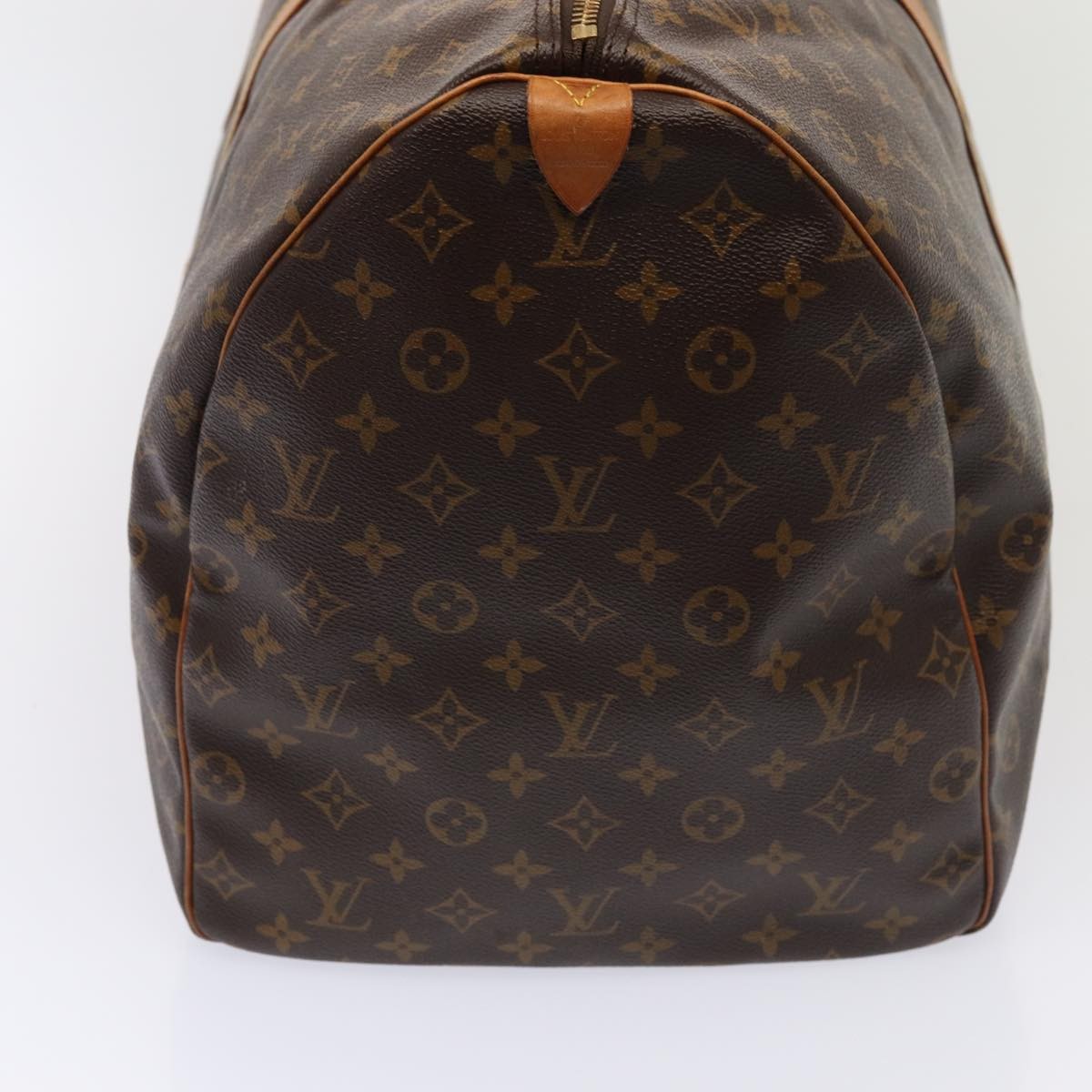 Louis Vuitton Keepall Bag Monogram Canvas Brown Canvas Travel Bag Bag (Pre-Owned)