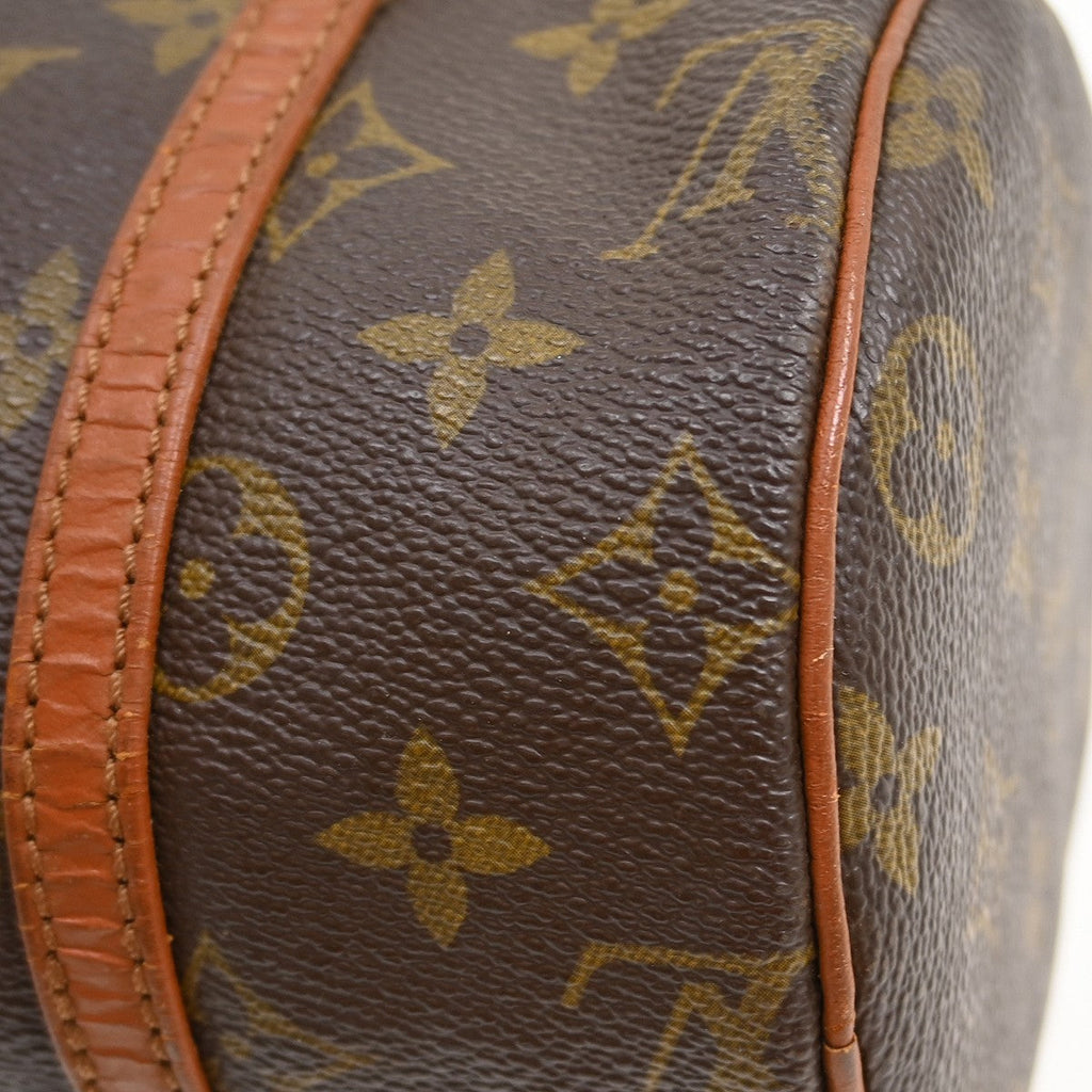 Louis Vuitton Papillon Handbag Monogram Canvas Brown Canvas Handbag (Pre-Owned)