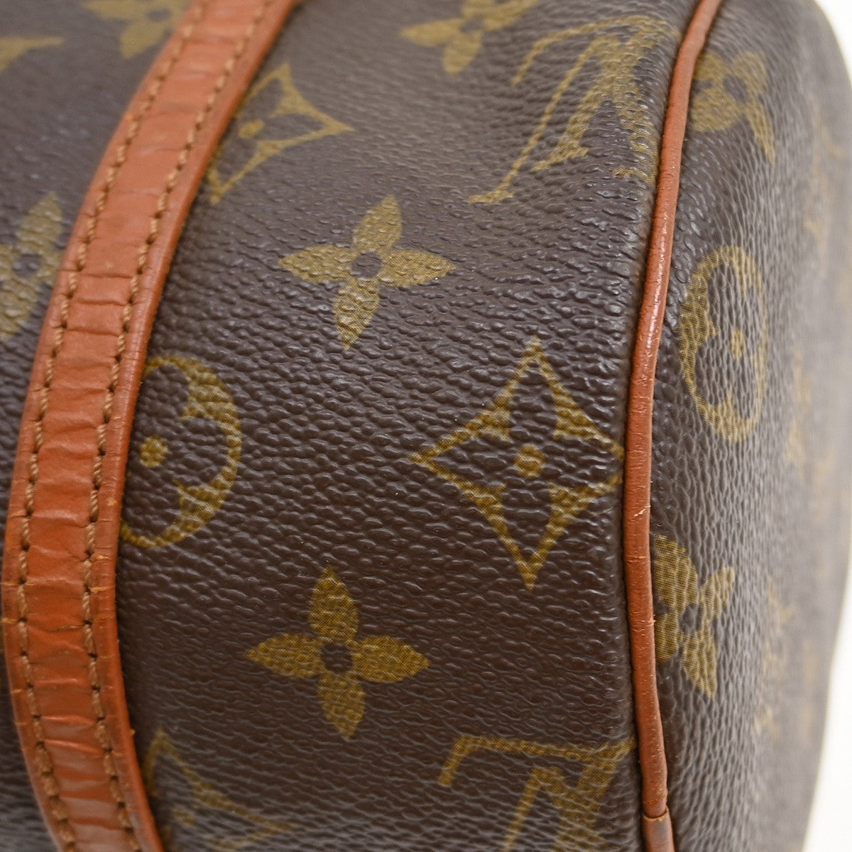 Louis Vuitton Papillon Handbag Monogram Canvas Brown Canvas Handbag (Pre-Owned)