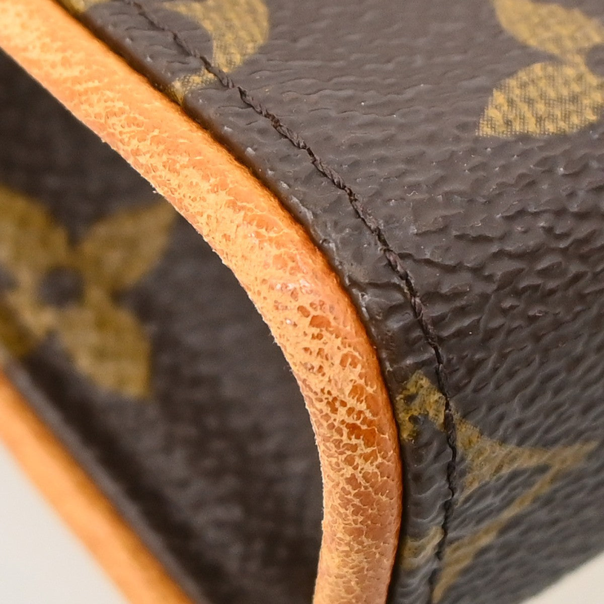 Louis Vuitton Florentine Pochette Monogram Canvas Brown Canvas Clutche & Pouche Bag (Pre-Owned)