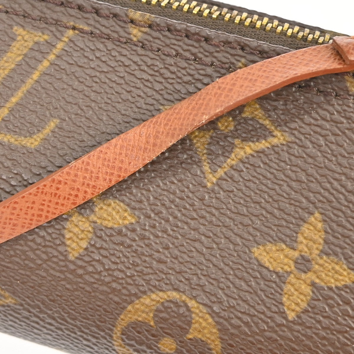 Louis Vuitton Papillon Pochette Monogram Canvas Brown Canvas Clutche & Pouche Bag (Pre-Owned)