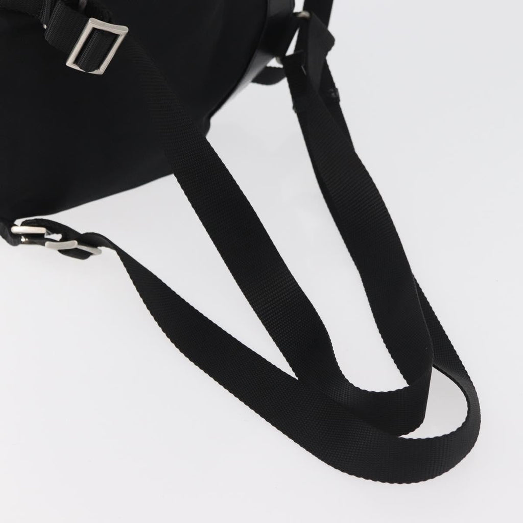 Prada Sac À Dos Re-Nylon Nylon Black Nylon Backpack Bag (Pre-Owned)