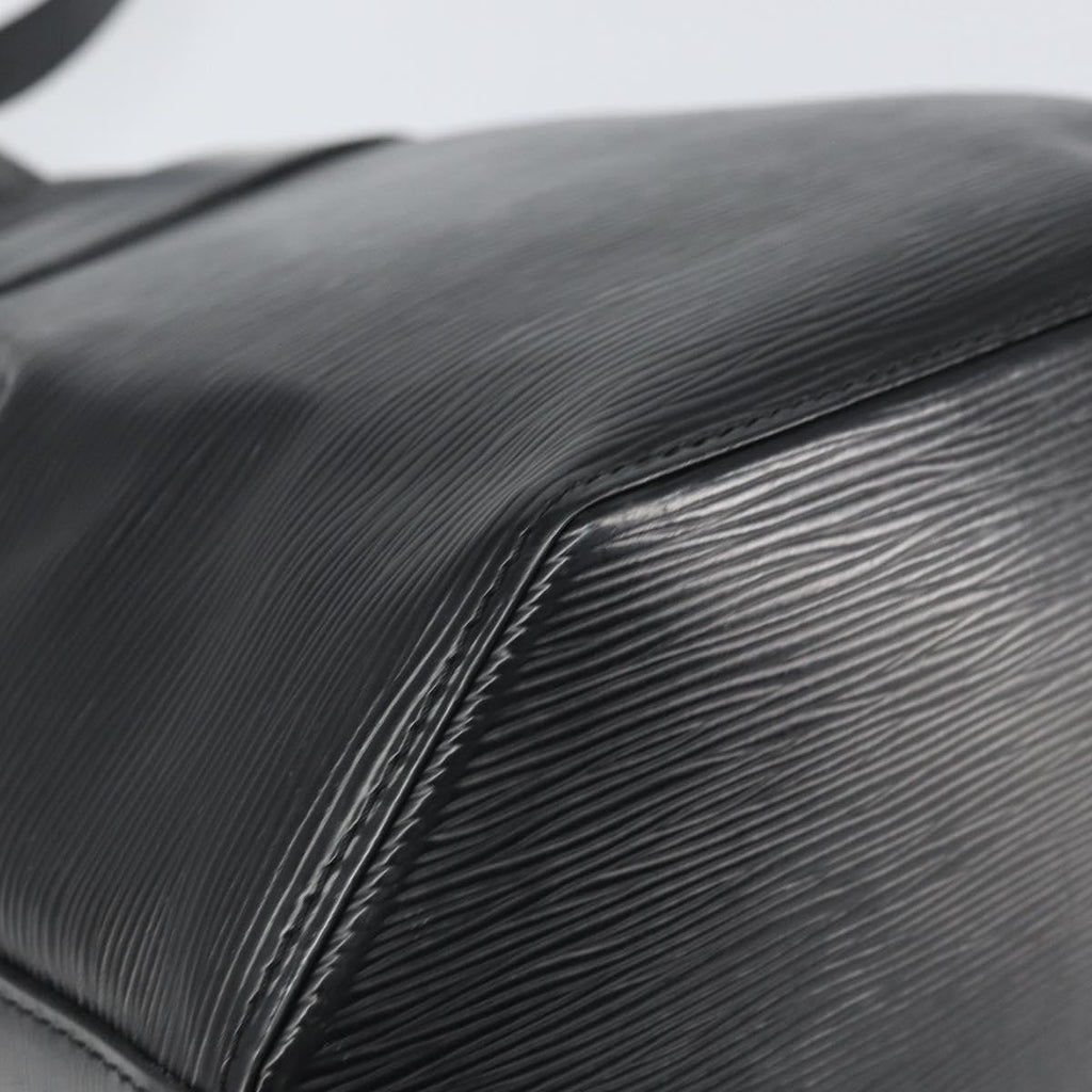 Louis Vuitton Vintage Sac D'epaule Handbag Epi Leather Black Leather Shoulder Bag Bag (Pre-Owned)