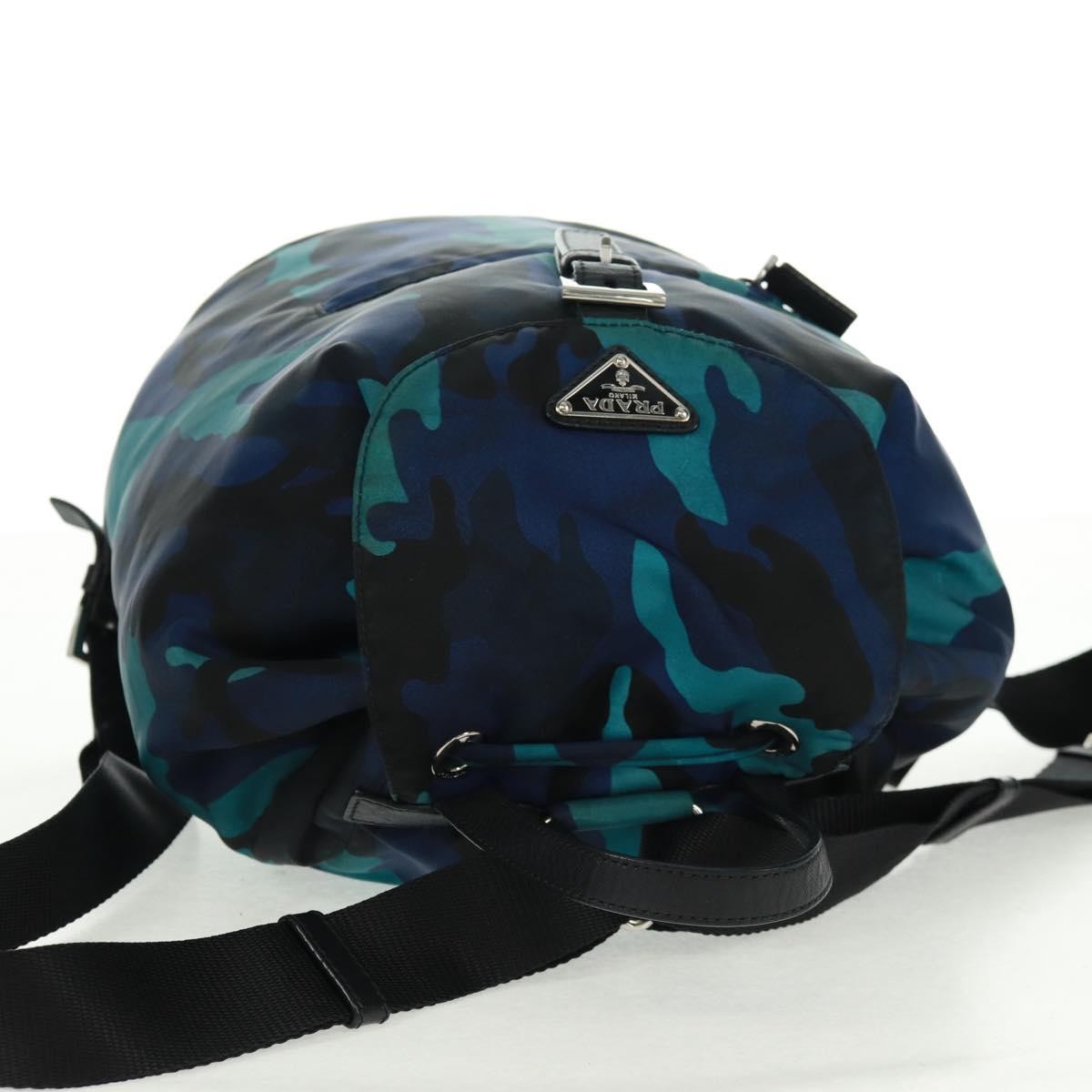Prada Camouflage Backpack Tessuto Multicolour Nylon Backpack Bag (Pre-Owned)
