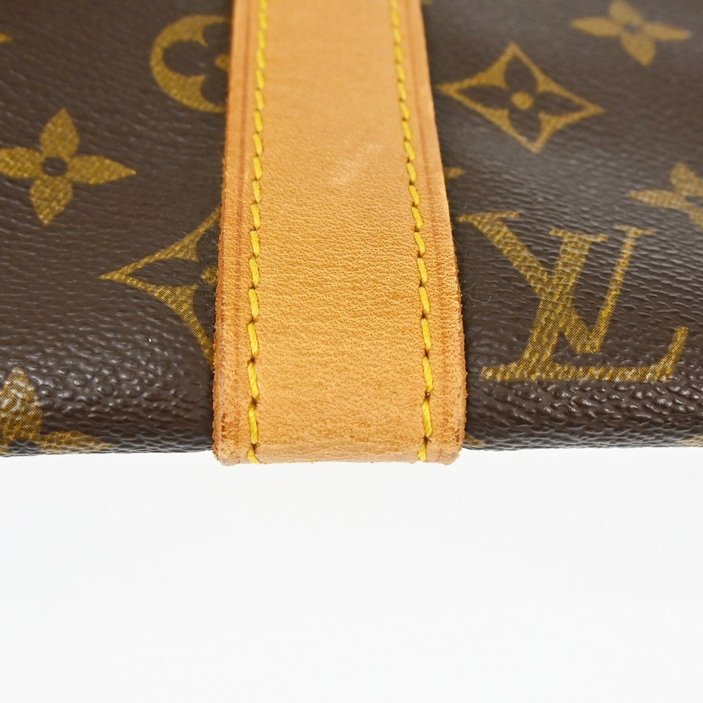 Louis Vuitton Keepall Bag Monogram Canvas Brown Canvas Travel Bag Bag (Pre-Owned)