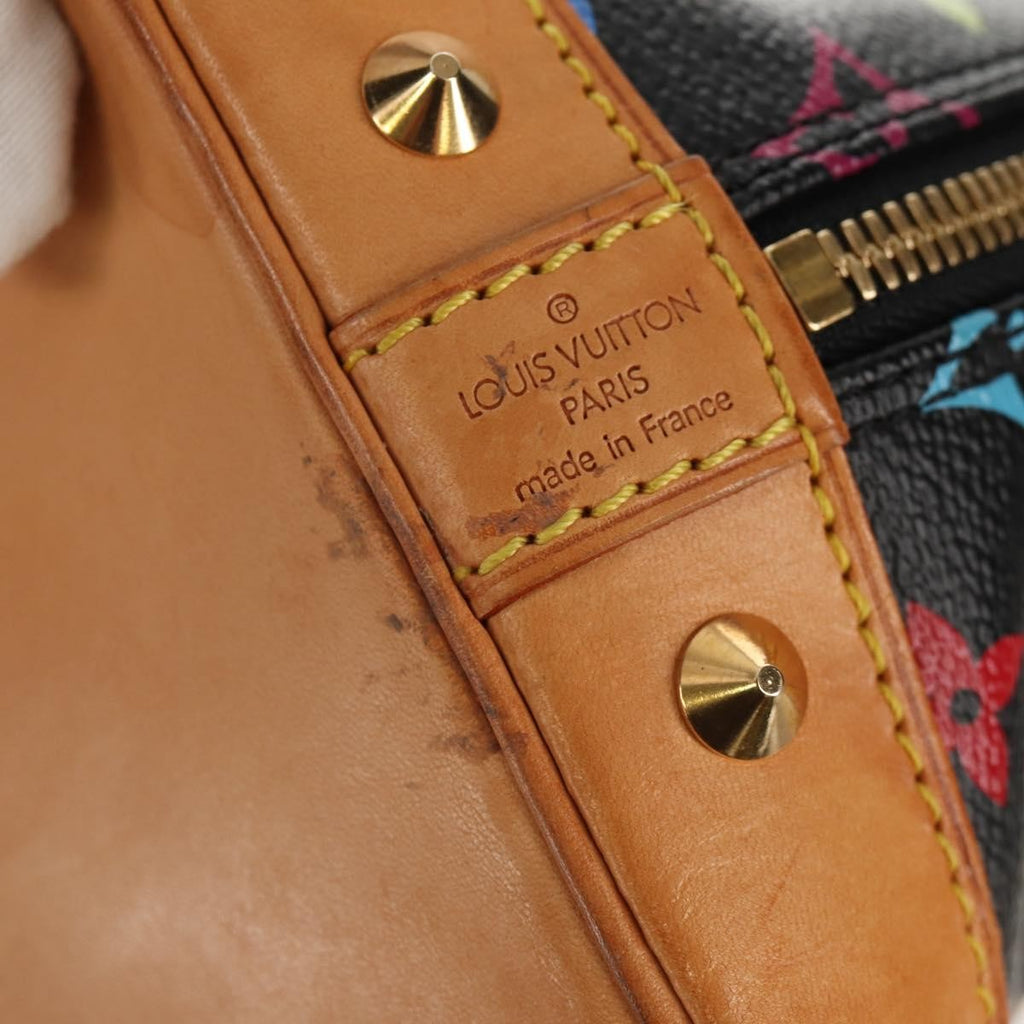 Louis Vuitton Alma Handbag Monogram Multicolor Multicolour Canvas Handbag (Pre-Owned)