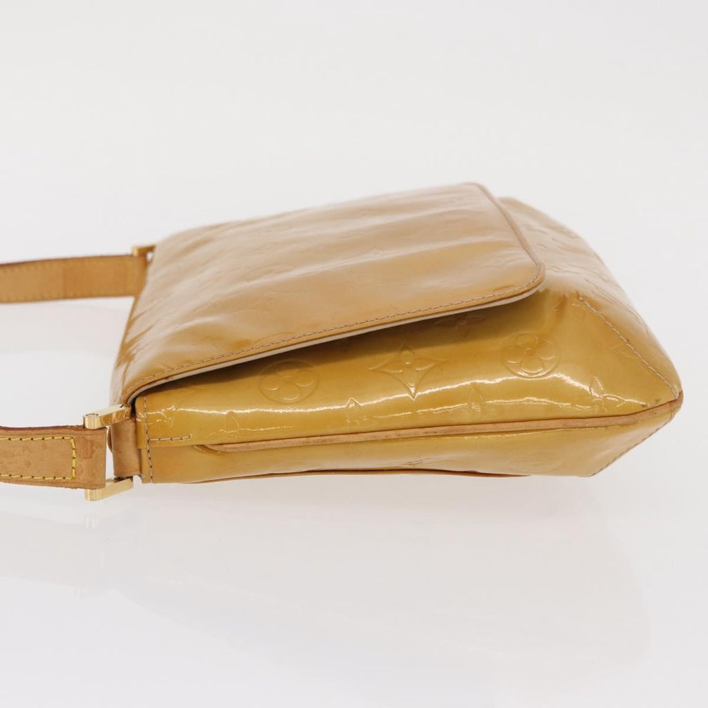 Louis Vuitton Thompson Street Handbag Monogram Vernis Yellow Patent_Leather Shoulder Bag Bag (Pre-Owned)
