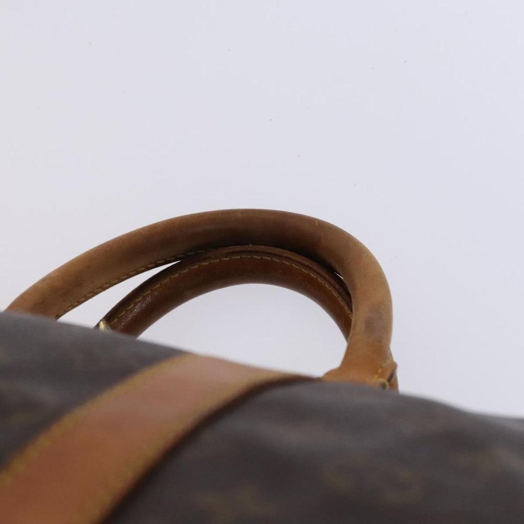 Louis Vuitton Keepall Bag Monogram Canvas Brown Canvas Travel Bag Bag (Pre-Owned)