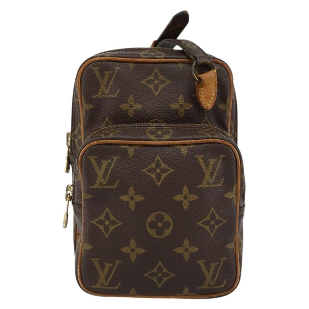 Louis Vuitton Amazone Bag Monogram Canvas Brown Canvas Shoulder Bag Bag (Pre-Owned)