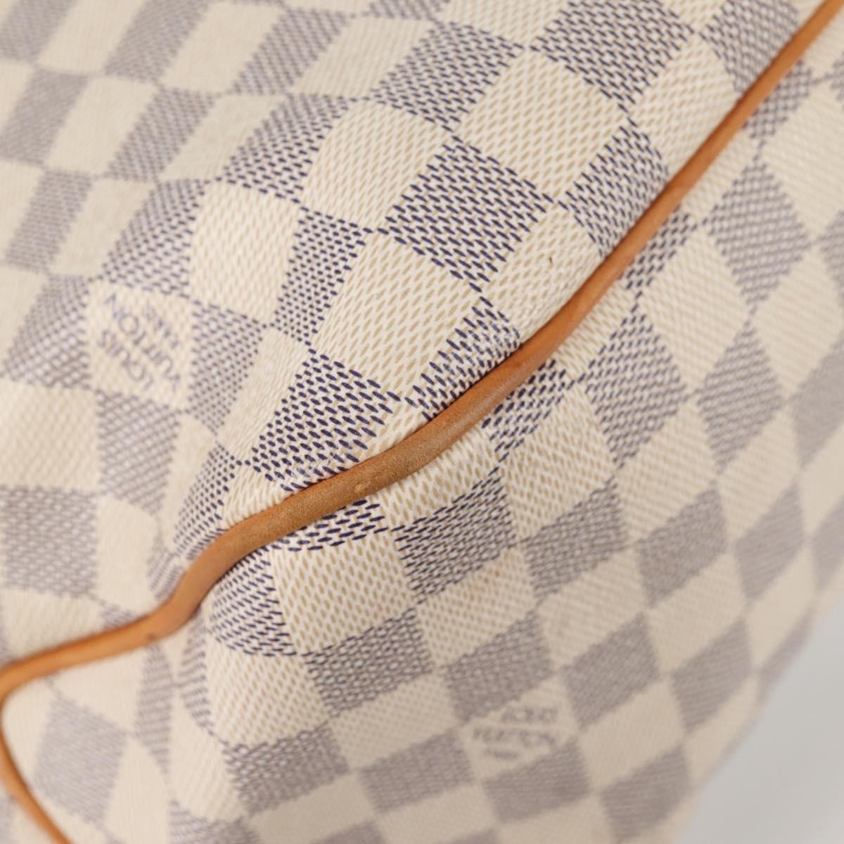 Louis Vuitton Delightful Nm Handbag Damier White Canvas Bag (Pre-Owned)