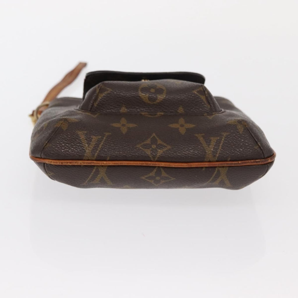 Louis Vuitton Partition Wristlet Clutch Monogram Canvas Brown Canvas Clutche & Pouche Bag (Pre-Owned)