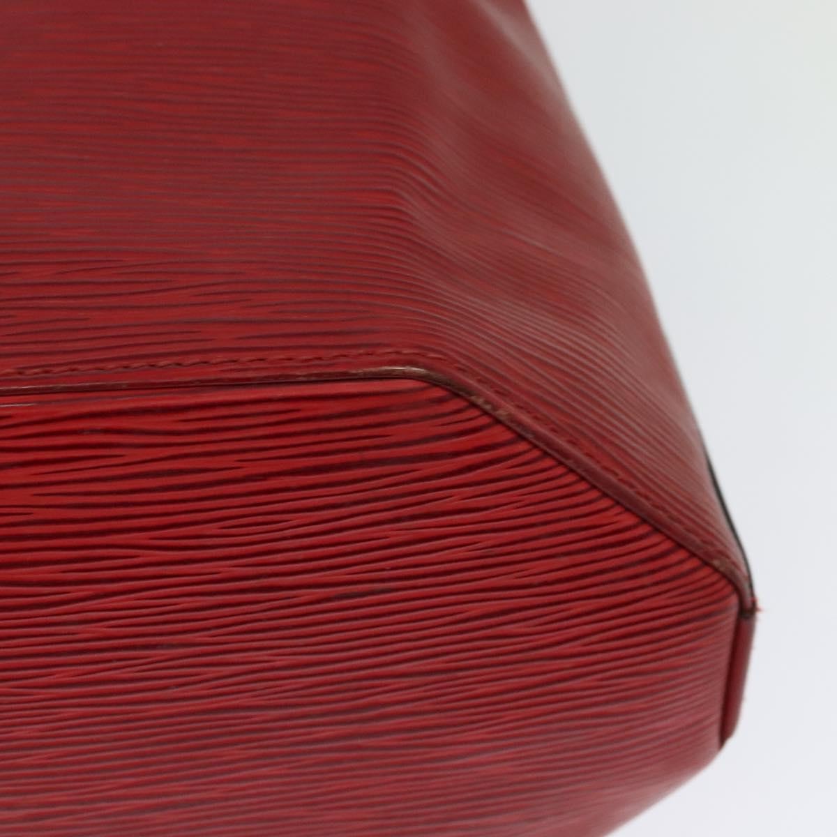 Louis Vuitton Vintage Sac D'epaule Handbag Epi Leather Red Leather Shoulder Bag Bag (Pre-Owned)