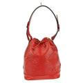 Louis Vuitton Noe Handbag Epi Leather Red Leather Shoulder Bag Bag (Pre-Owned)