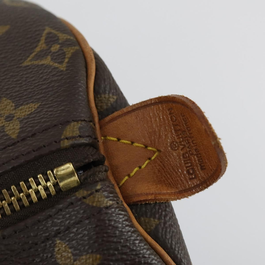Louis Vuitton Keepall Bag Monogram Canvas Brown Canvas Travel Bag Bag (Pre-Owned)