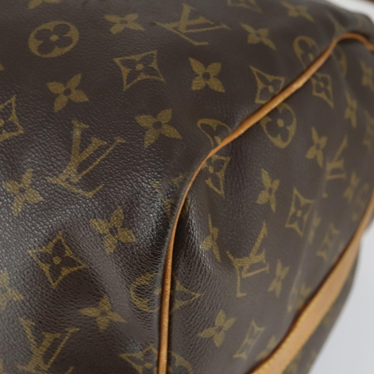 Louis Vuitton Keepall Bandouliere Bag Monogram Canvas Brown Canvas Travel Bag Bag (Pre-Owned)