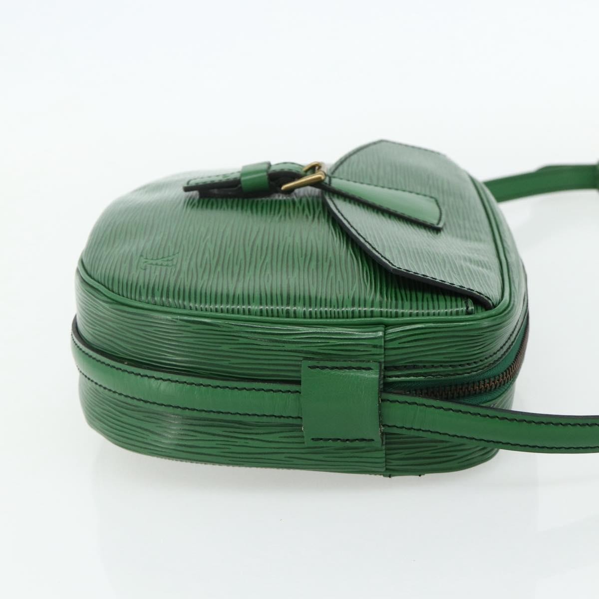 Louis Vuitton Jeune Fille Handbag Epi Leather Green Leather Shoulder Bag Bag (Pre-Owned)