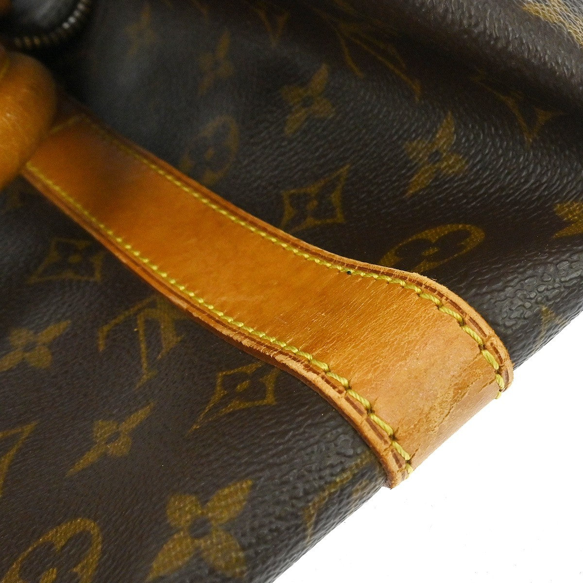 Louis Vuitton Keepall Bag Monogram Canvas Brown Canvas Travel Bag Bag (Pre-Owned)