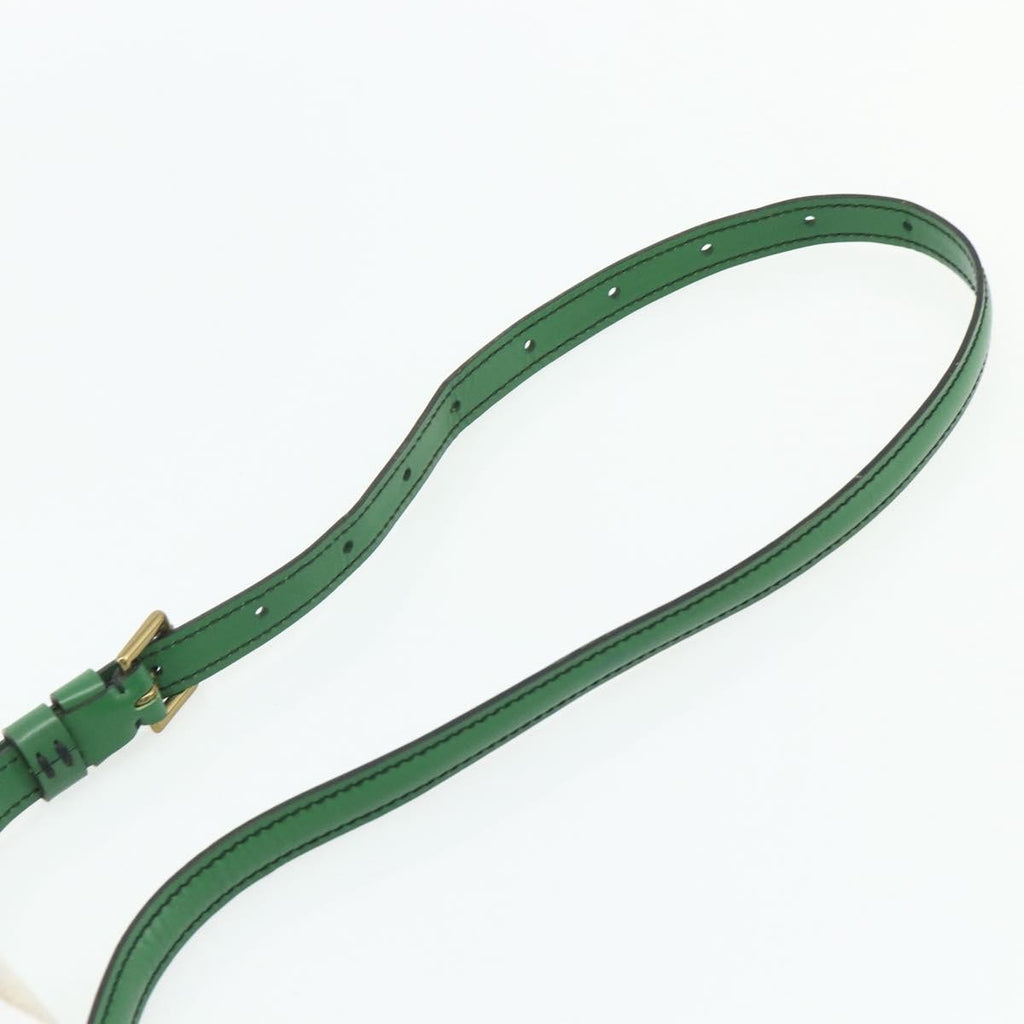 Louis Vuitton Jeune Fille Handbag Epi Leather Green Leather Shoulder Bag Bag (Pre-Owned)