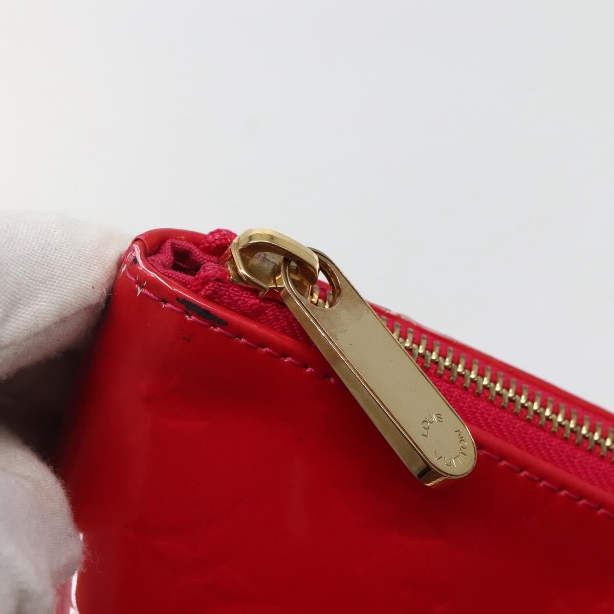 Louis Vuitton Bellevue Handbag Monogram Vernis Pink Patent_Leather Tote Bag Bag (Pre-Owned)